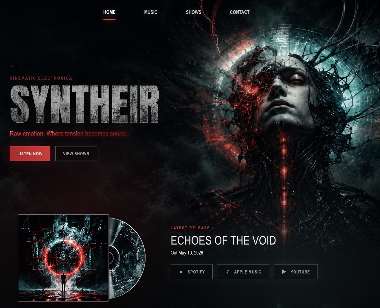 Band Website Platform